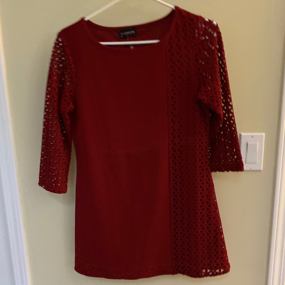Luc Fontaine Red Tunic
